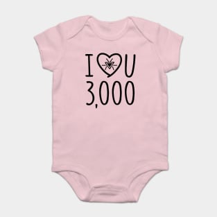 I Love You 3000 Baby Bodysuit